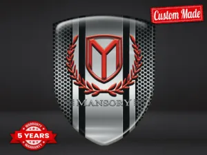 Mansory Emblemas Automóviles Pro Máximo Duradero Estilo Moderno